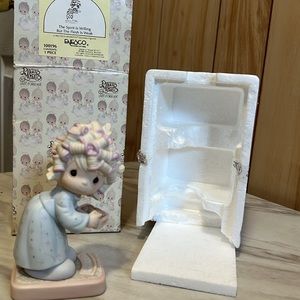 Precious Moments 1986 The Spirit Is Willing But The Fleah Is Weak